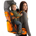 Hiking Baby Carrier Backpack - Toddler & Child Carrier | Includes Diaper Change Pad, Insulated Pocket, and Sun & Rain Hood to Keep Your Child Comfortable on the Trail. up to 40 Lbs.